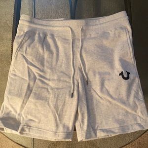 True religion sweat shorts